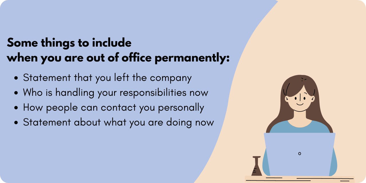 te binden Succes Wauw Out of Office" When You Are Out Permanently - BusinessWritingBlog