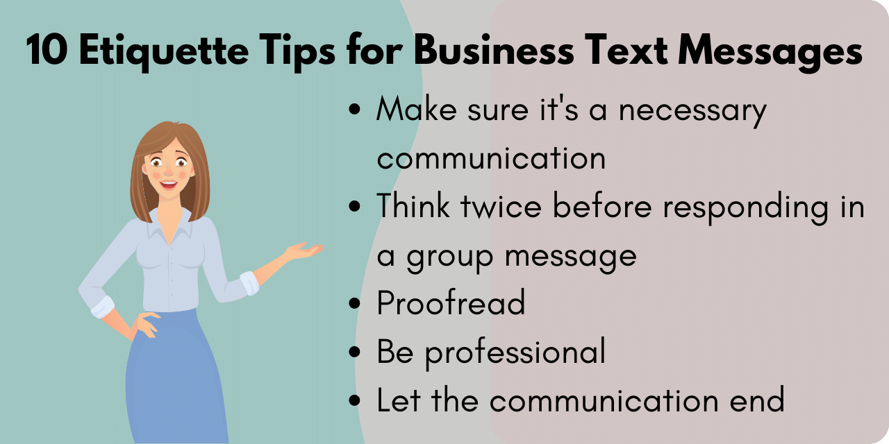 business text etiquette